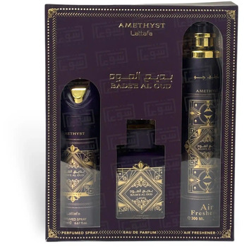 Detail produktu Bade'e Al Oud Amethyst Dárková sada EDP 100 ml, deospray 200 ml a Air Freshener 300 ml Bade'e Al