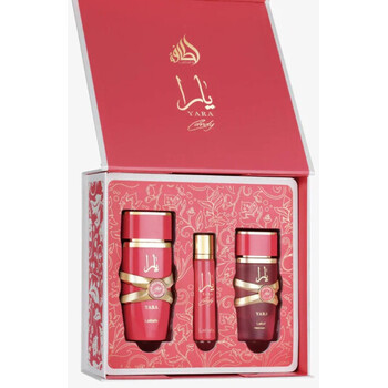 Detail produktu Yara Candy Dárková sada EDP 100 ml, miniaturka EDP 12 ml a vlasový sprej 50 ml Yara Candy