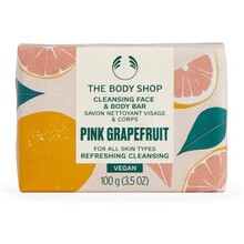 Detail produktu Pink Grapefruit Cleansing Face & Body Bar - Tuhé mýdlo na obličej a tělo Pink Grapefruit
